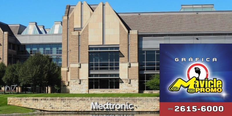 A Medtronic anuncia o novo dispositivo para a aplicação de insulina   Imã de geladeira e Gráfica Mavicle Promo