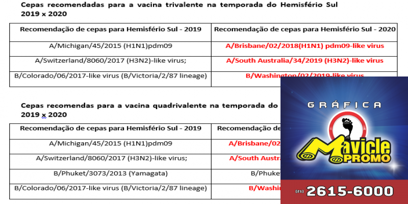 oms divulga nova recomendacao para vacina da gripe 2020